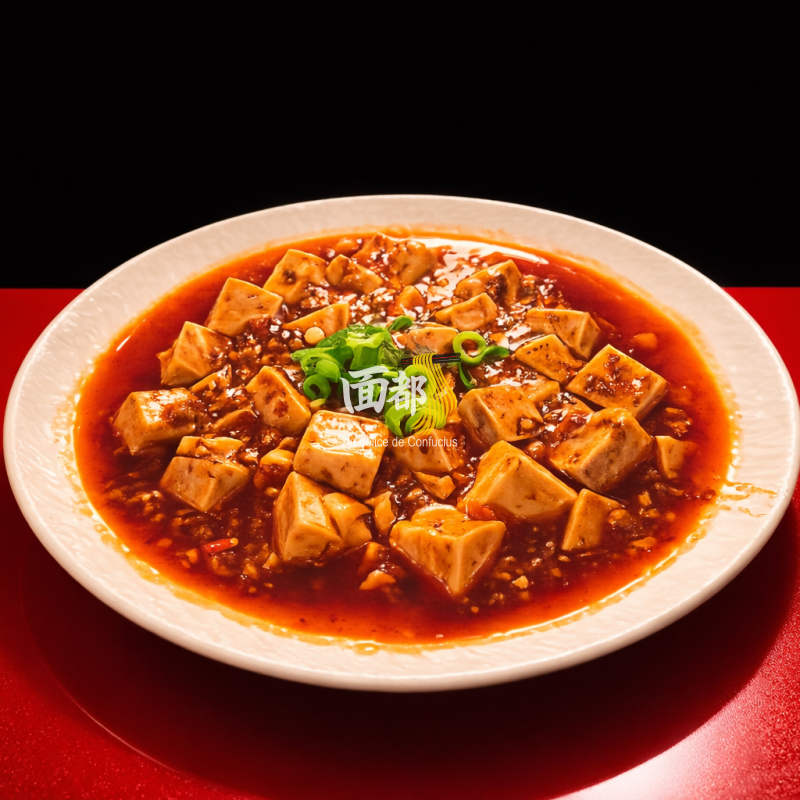 Tofu à la sauce Mapo (avec porc)